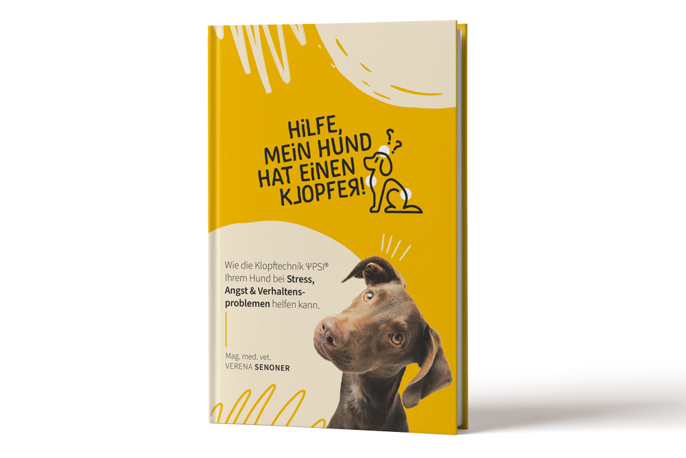 MockUp Buch: Hilfe, mein Hund hat einen Klopfer